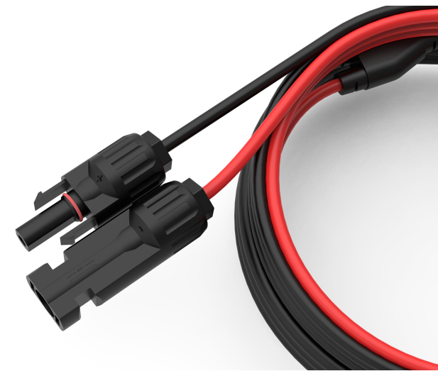 ECOFLOW Kabel do paneli fotowoltaicznych MC4 do XT60i 2,5m - 1334108 - zdjęcie 2